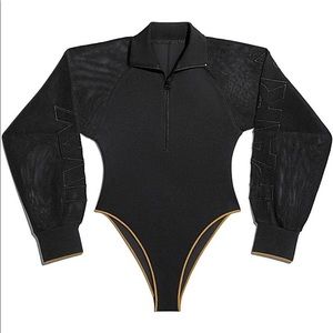 Ivy Park Adidas Black Bodysuit NEW- Small